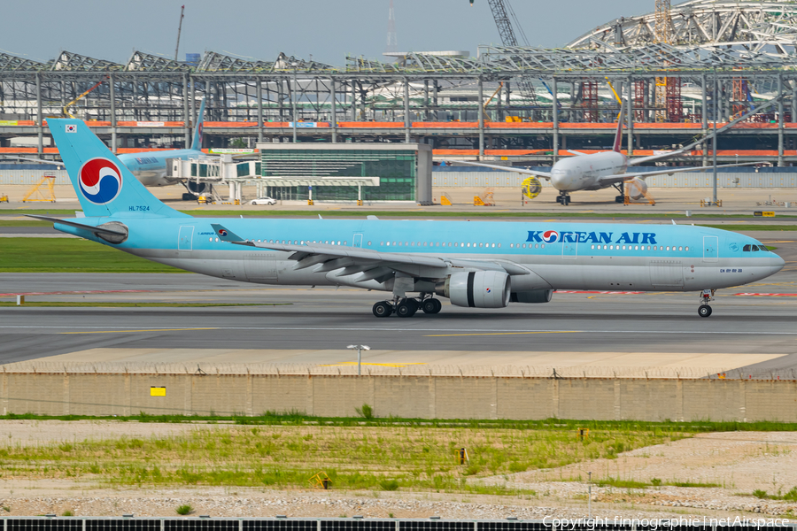Korean Air Airbus A330-322 (HL7524) | Photo 520409