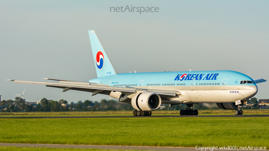 Korean Air Boeing 777-2B5(ER) (HL7530) | Photo 121383