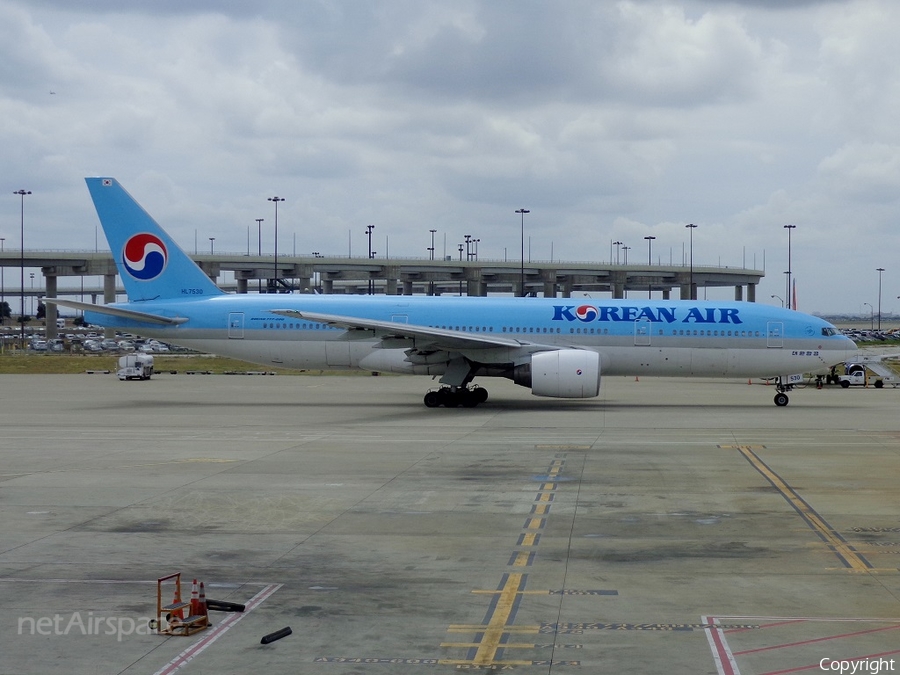 Korean Air Boeing 777-2B5(ER) (HL7530) | Photo 32587