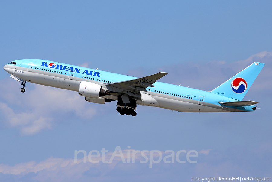 Korean Air Boeing 777-2B5(ER) (HL7530) | Photo 344237