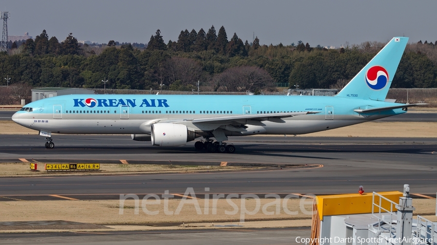 Korean Air Boeing 777-2B5(ER) (HL7530) | Photo 205208