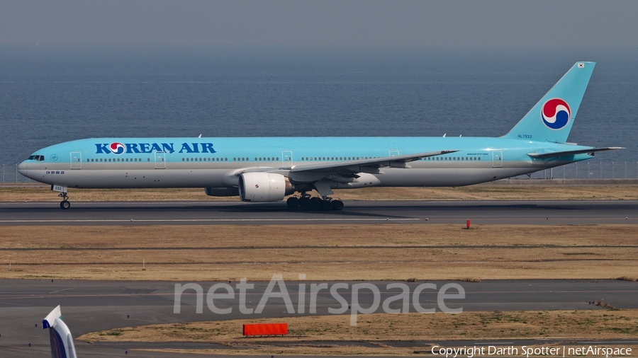 Korean Air Boeing 777-3B5 (HL7533) | Photo 203918