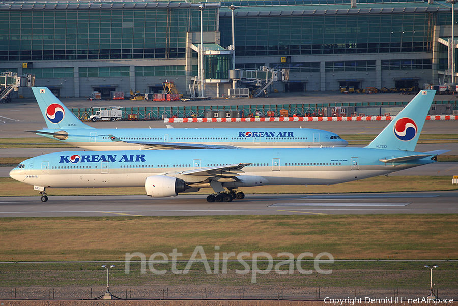 Korean Air Boeing 777-3B5 (HL7533) | Photo 350683