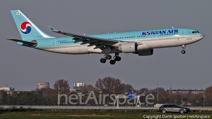 Korean Air Airbus A330-223 (HL7538) | Photo 235463