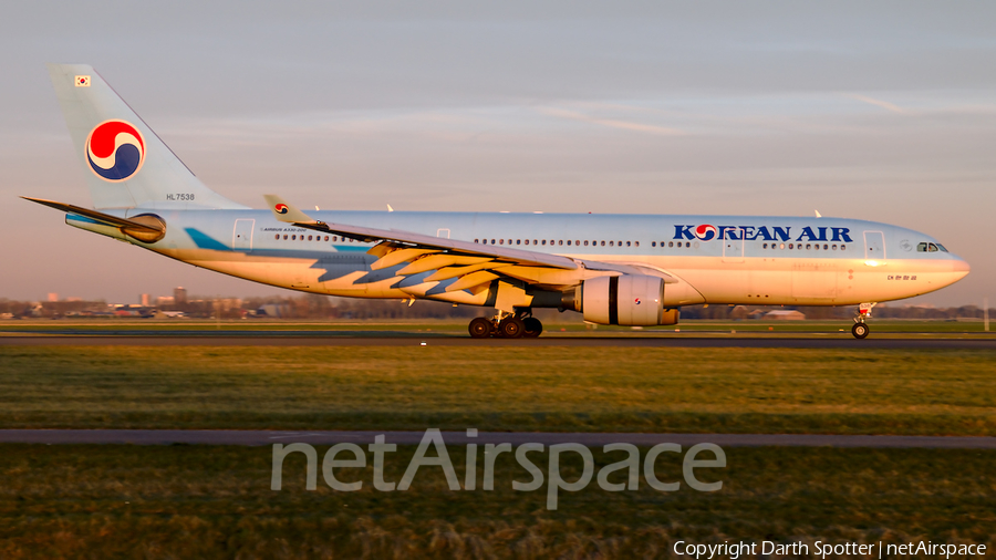 Korean Air Airbus A330-223 (HL7538) | Photo 297197