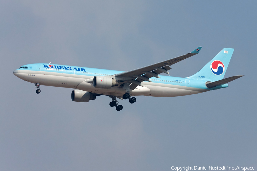 Korean Air Airbus A330-223 (HL7538) | Photo 644035
