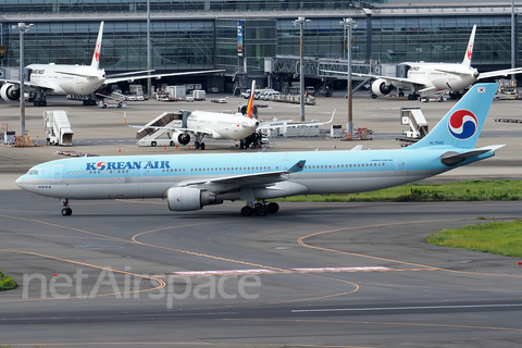 Korean Air Airbus A330-322 (HL7540) at  Tokyo - Haneda International, Japan