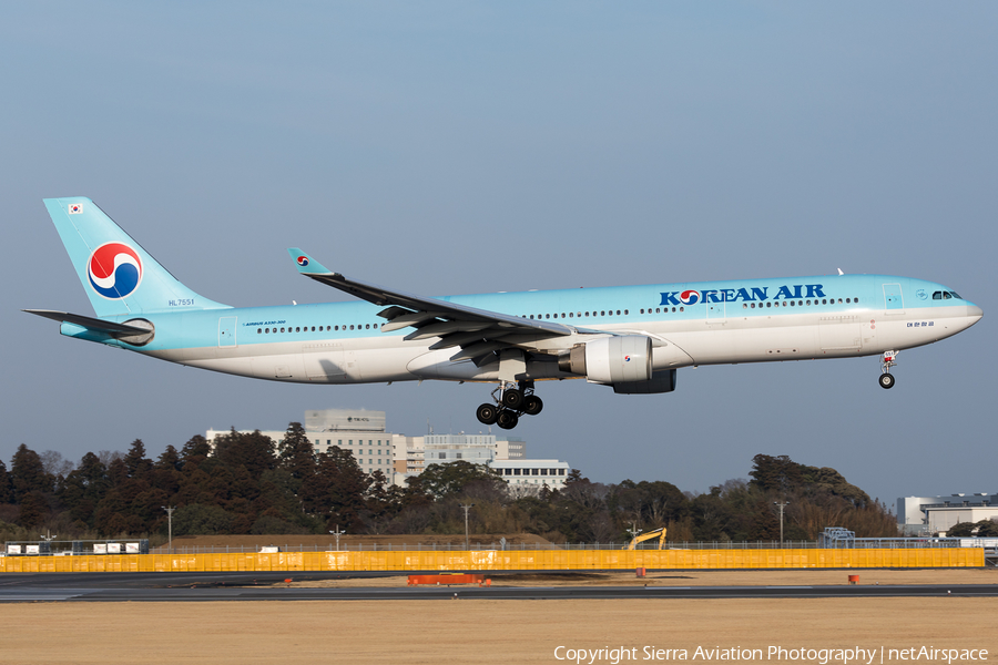 Korean Air Airbus A330-323 (HL7551) | Photo 328910