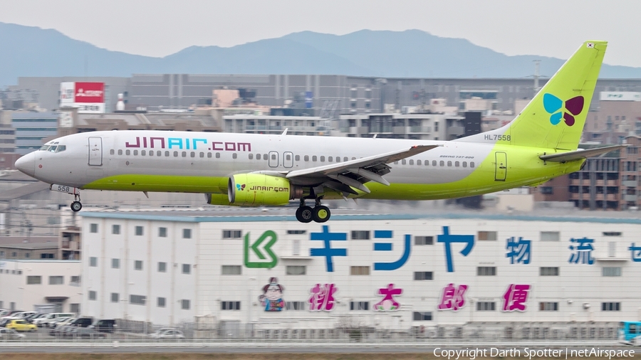 Jin Air Boeing 737-86N (HL7558) | Photo 202928