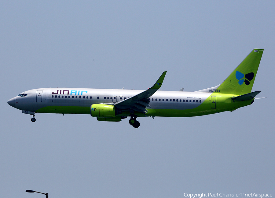 Jin Air Boeing 737-8B5 (HL7561) | Photo 48547