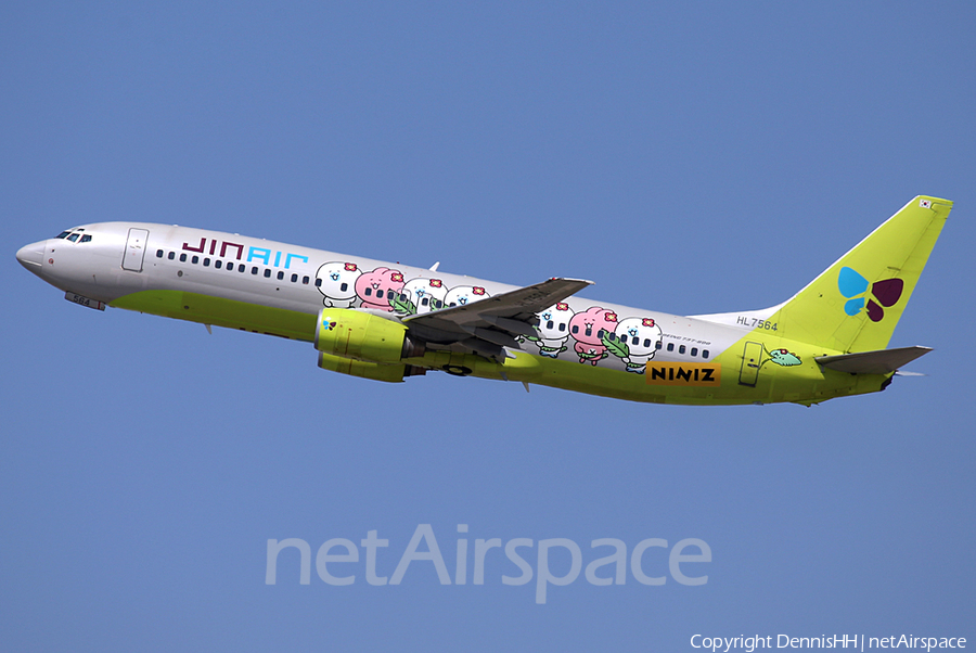 Jin Air Boeing 737-86N (HL7564) | Photo 344236