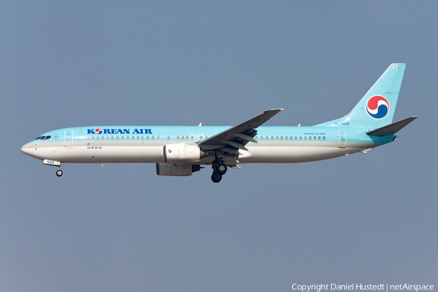 Korean Air Boeing 737-9B5 (HL7569) | Photo 644037