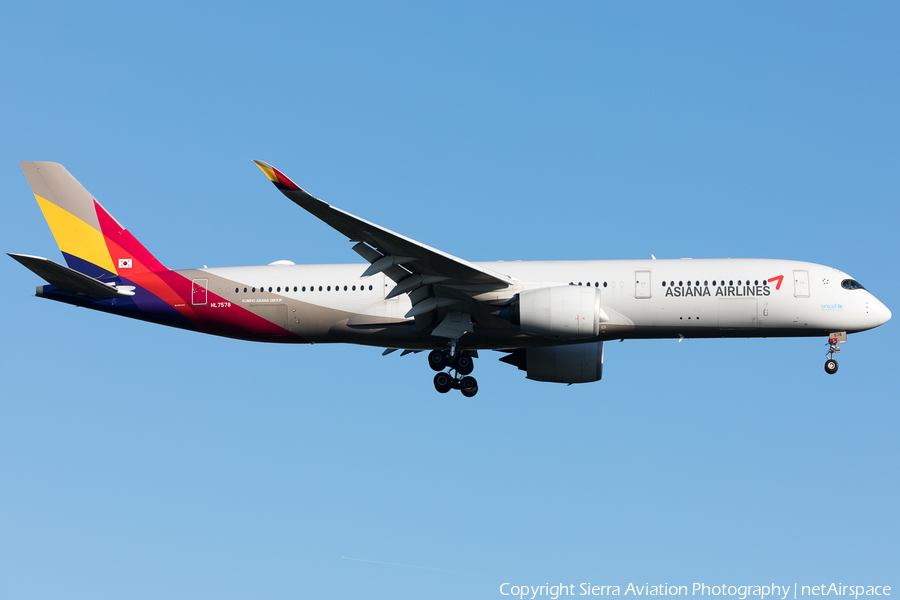 Asiana Airlines Airbus A350-941 (HL7578) | Photo 462056