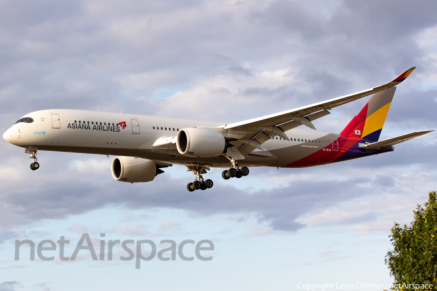 Asiana Airlines Airbus A350-941 (HL7578) | Photo 266100