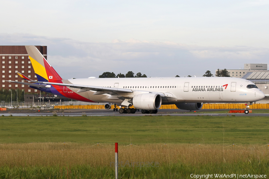 Asiana Airlines Airbus A350-941 (HL7578) | Photo 644927