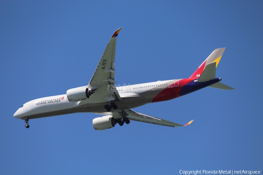 Asiana Airlines Airbus A350-941 (HL7579) | Photo 545937
