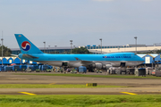 Korean Air Cargo Boeing 747-4B5(ERF) (HL7601) at  Jakarta - Soekarno-Hatta International, Indonesia