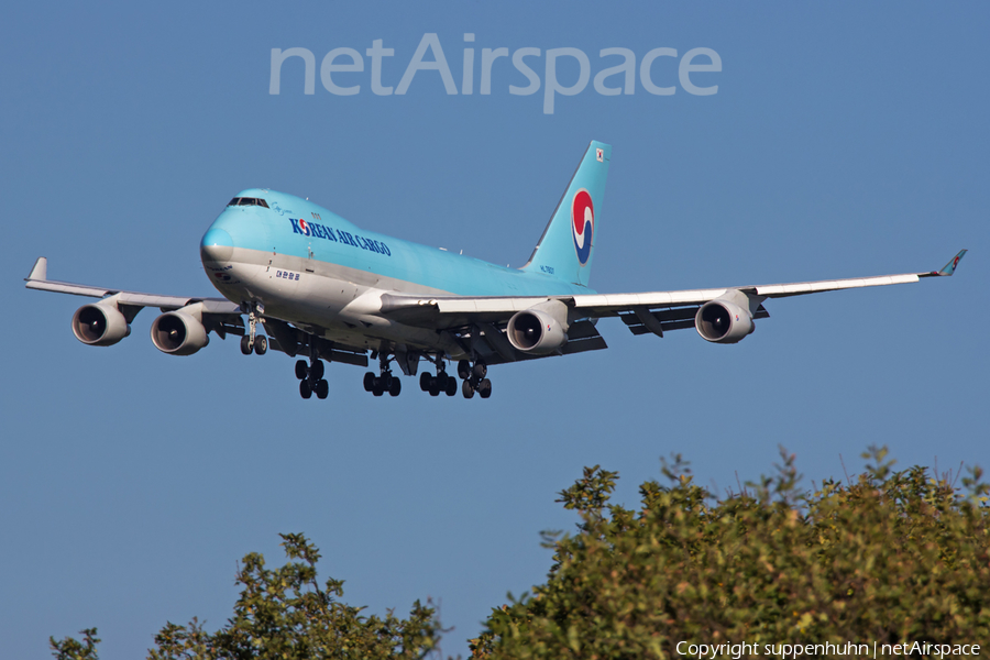 Korean Air Cargo Boeing 747-4B5(ERF) (HL7601) | Photo 128640
