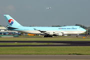 Korean Air Cargo Boeing 747-4B5F (HL7602) at  Amsterdam - Schiphol, Netherlands