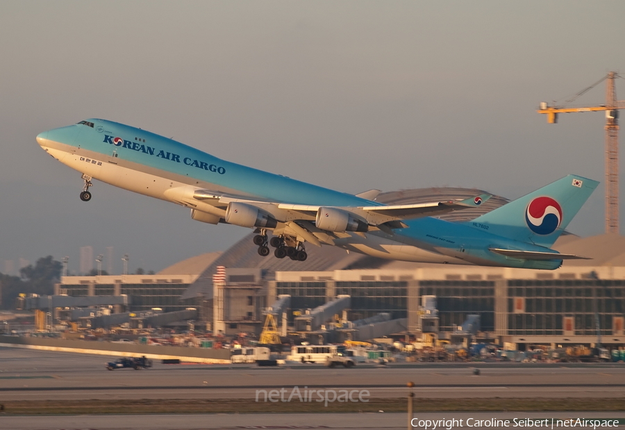 Korean Air Cargo Boeing 747-4B5F (HL7602) | Photo 92363