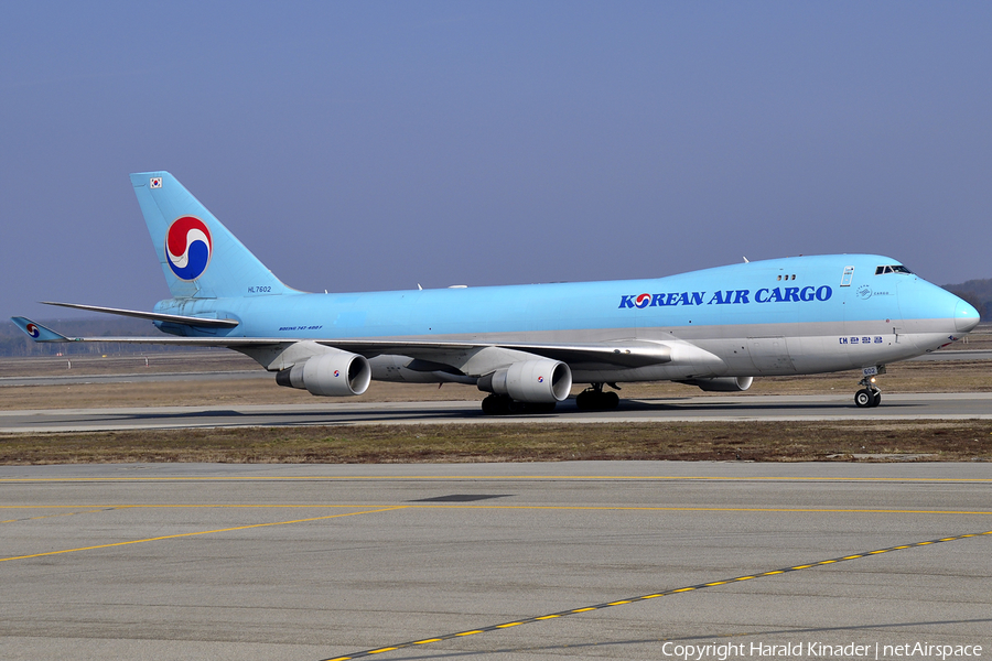 Korean Air Cargo Boeing 747-4B5F (HL7602) | Photo 311092