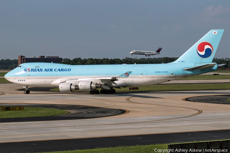 Korean Air Cargo Boeing 747-4B5F (HL7603) | Photo 120877