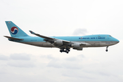 Korean Air Cargo Boeing 747-4B5F (HL7603) at  Dallas/Ft. Worth - International, United States