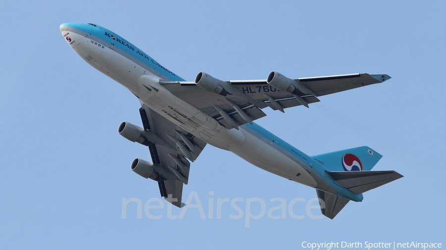 Korean Air Cargo Boeing 747-4B5F (HL7603) | Photo 217838