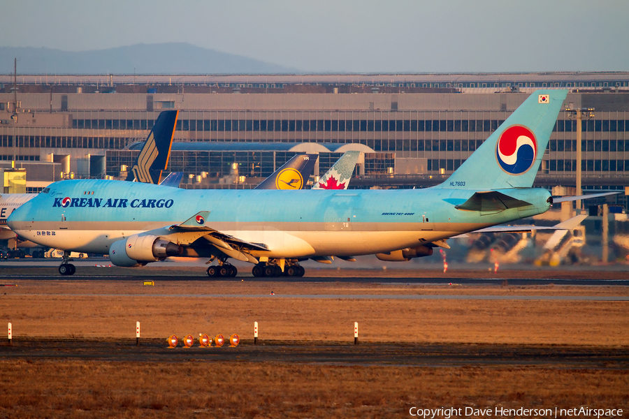Korean Air Cargo Boeing 747-4B5F (HL7603) | Photo 3047