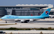 Korean Air Cargo Boeing 747-4B5(ERF) (HL7605) at  Miami - International, United States