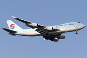 Korean Air Cargo Boeing 747-4B5(ERF) (HL7605) at  Singapore - Changi, Singapore