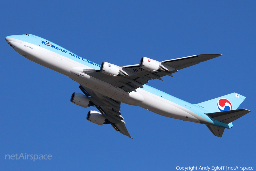 Korean Air Cargo Boeing 747-8HTF (HL7609) | Photo 243591