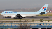 Korean Air Cargo Boeing 747-8HTF (HL7609) at  Madrid - Barajas, Spain