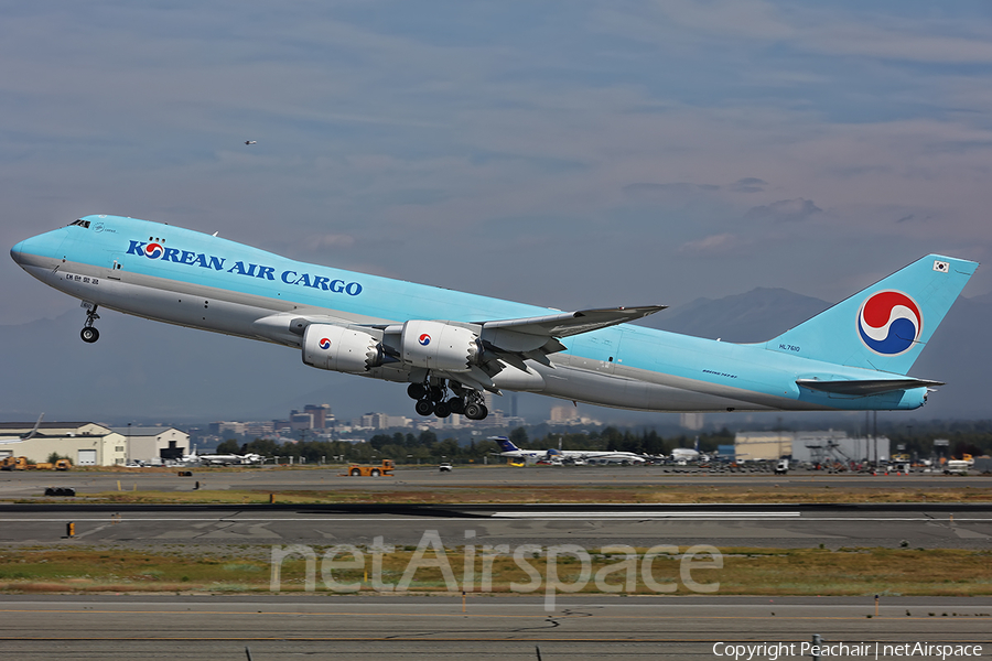 Korean Air Cargo Boeing 747-8HTF (HL7610) | Photo 122577