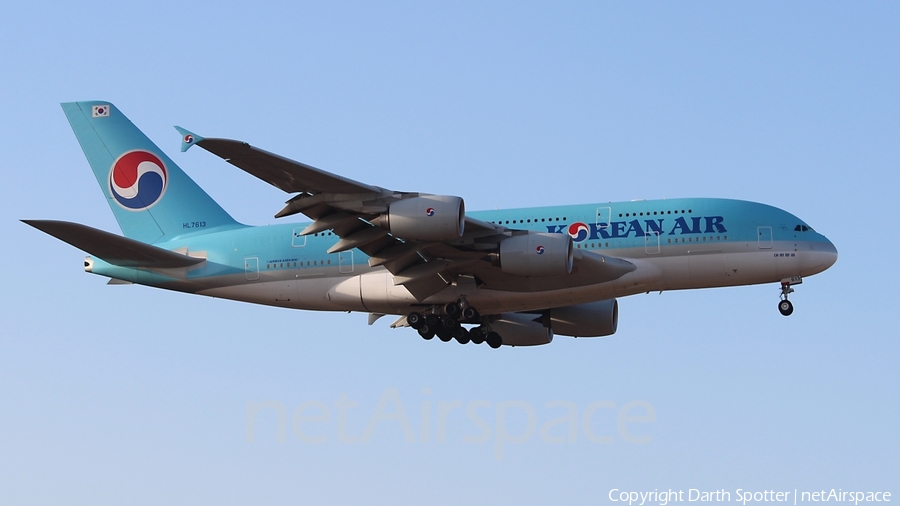 Korean Air Airbus A380-861 (HL7613) | Photo 208709