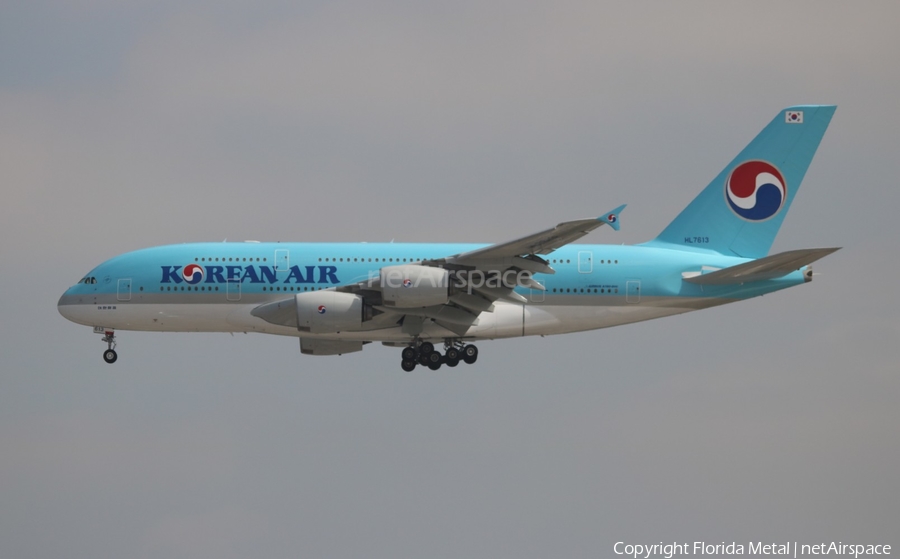 Korean Air Airbus A380-861 (HL7613) | Photo 320173