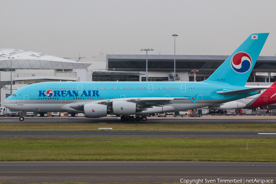 Korean Air Airbus A380-861 (HL7613) | Photo 284230