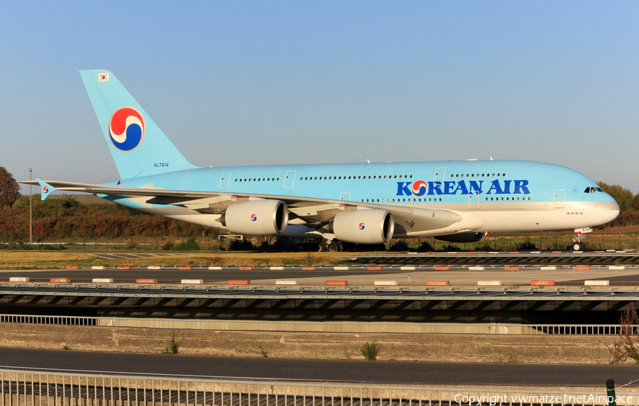 Korean Air Airbus A380-861 (HL7614) | Photo 127398