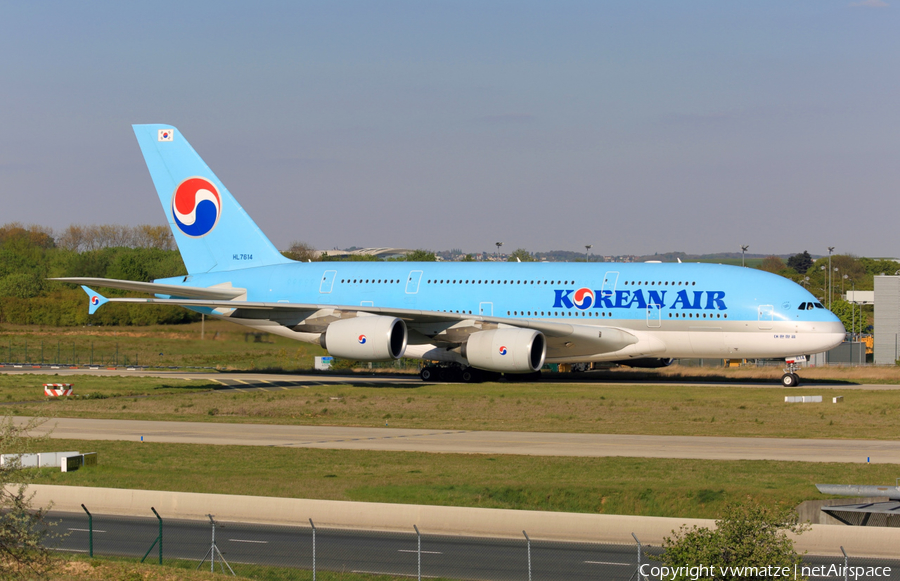 Korean Air Airbus A380-861 (HL7614) | Photo 157220