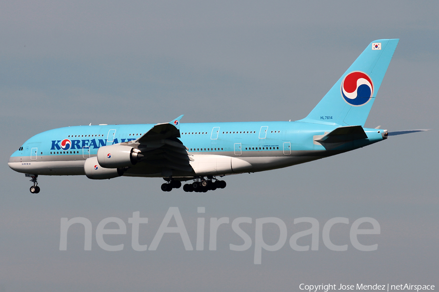 Korean Air Airbus A380-861 (HL7614) | Photo 73173