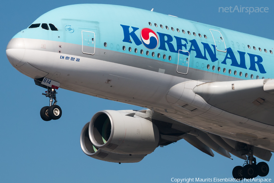 Korean Air Airbus A380-861 (HL7614) | Photo 152845