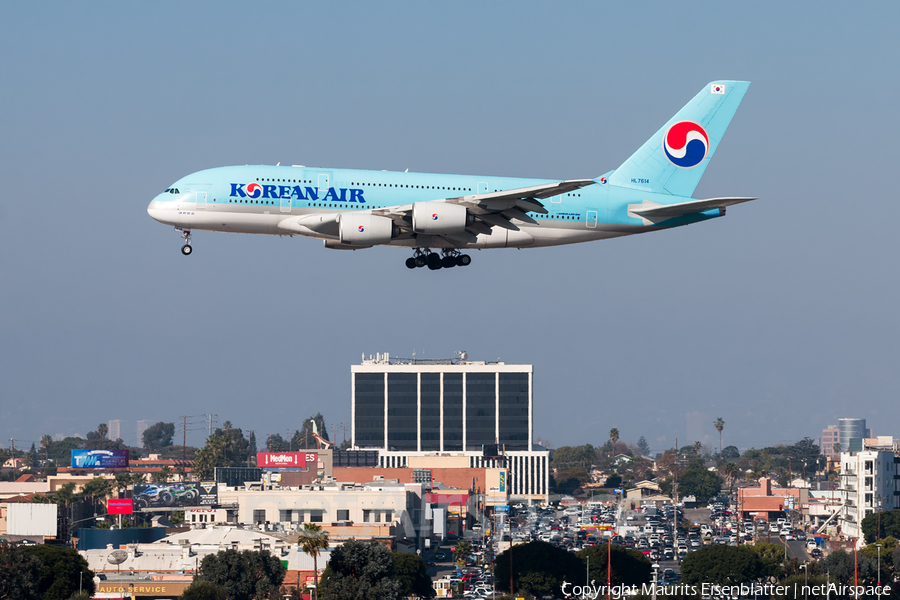 Korean Air Airbus A380-861 (HL7614) | Photo 251505