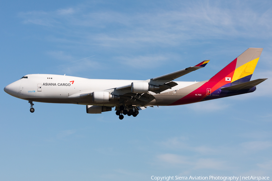 Asiana Cargo Boeing 747-446F (HL7616) | Photo 512675