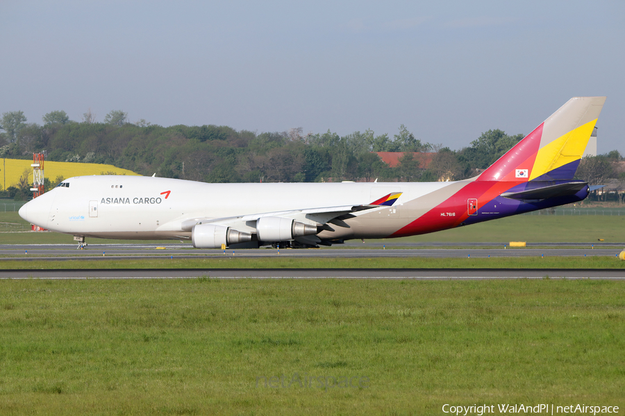 Asiana Cargo Boeing 747-446F (HL7616) | Photo 508524