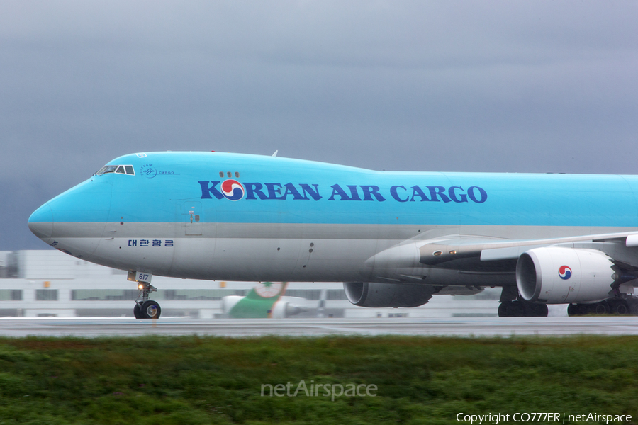 Korean Air Cargo Boeing 747-8B5F (HL7617) | Photo 30814