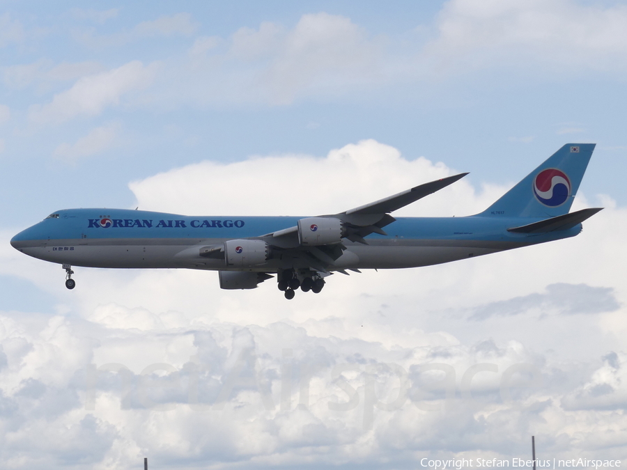 Korean Air Cargo Boeing 747-8B5F (HL7617) | Photo 464956