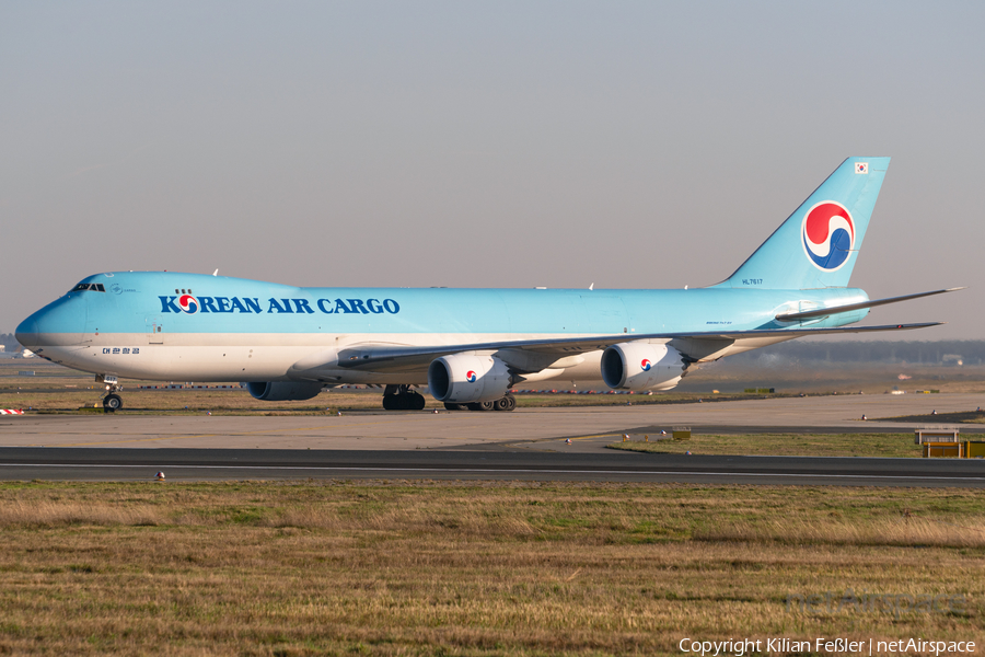 Korean Air Cargo Boeing 747-8B5F (HL7617) | Photo 654939