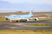 Korean Air Cargo Boeing 747-8B5F (HL7617) at  Osaka - Kansai International, Japan