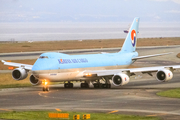 Korean Air Cargo Boeing 747-8B5F (HL7617) at  Osaka - Kansai International, Japan