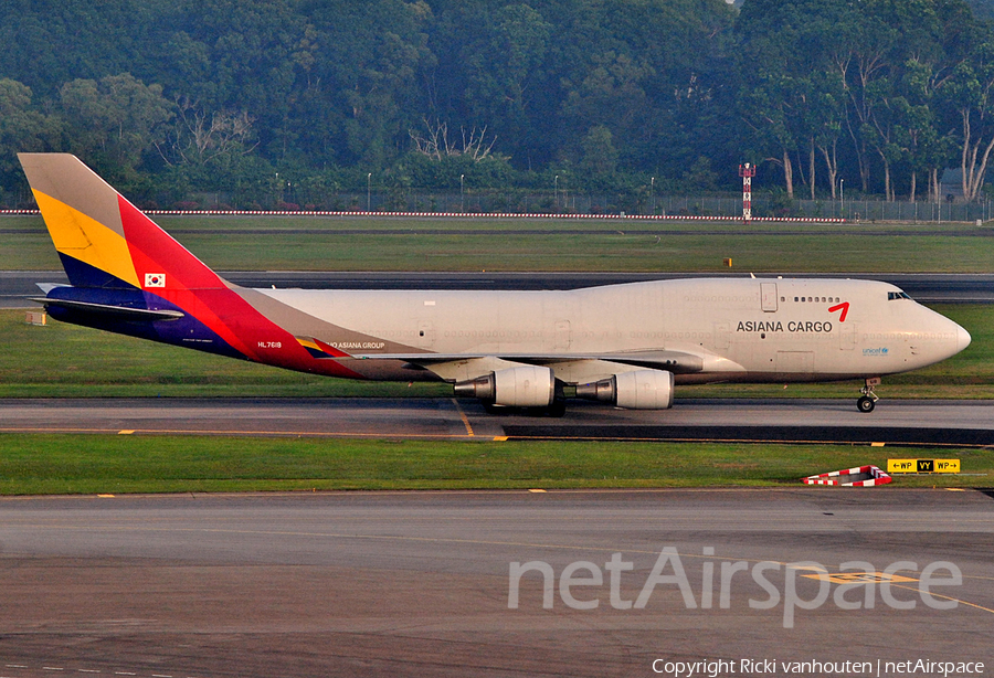 Asiana Cargo Boeing 747-446(BDSF) (HL7618) | Photo 366426
